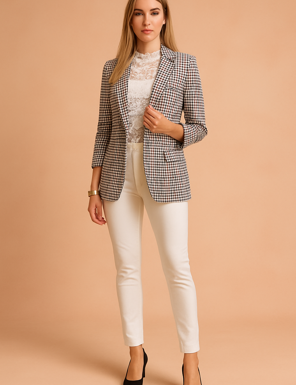 Jovie | Elegant Women's Jacket with Shawl Collar 0
